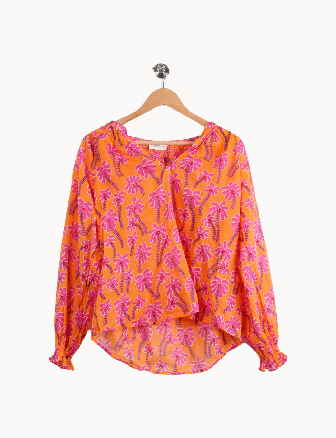 Blouse Orange et Rose - Taille S/36 de la marque Des petits hauts | PARAD66578 - Vendu par Paradigme - Image 2
