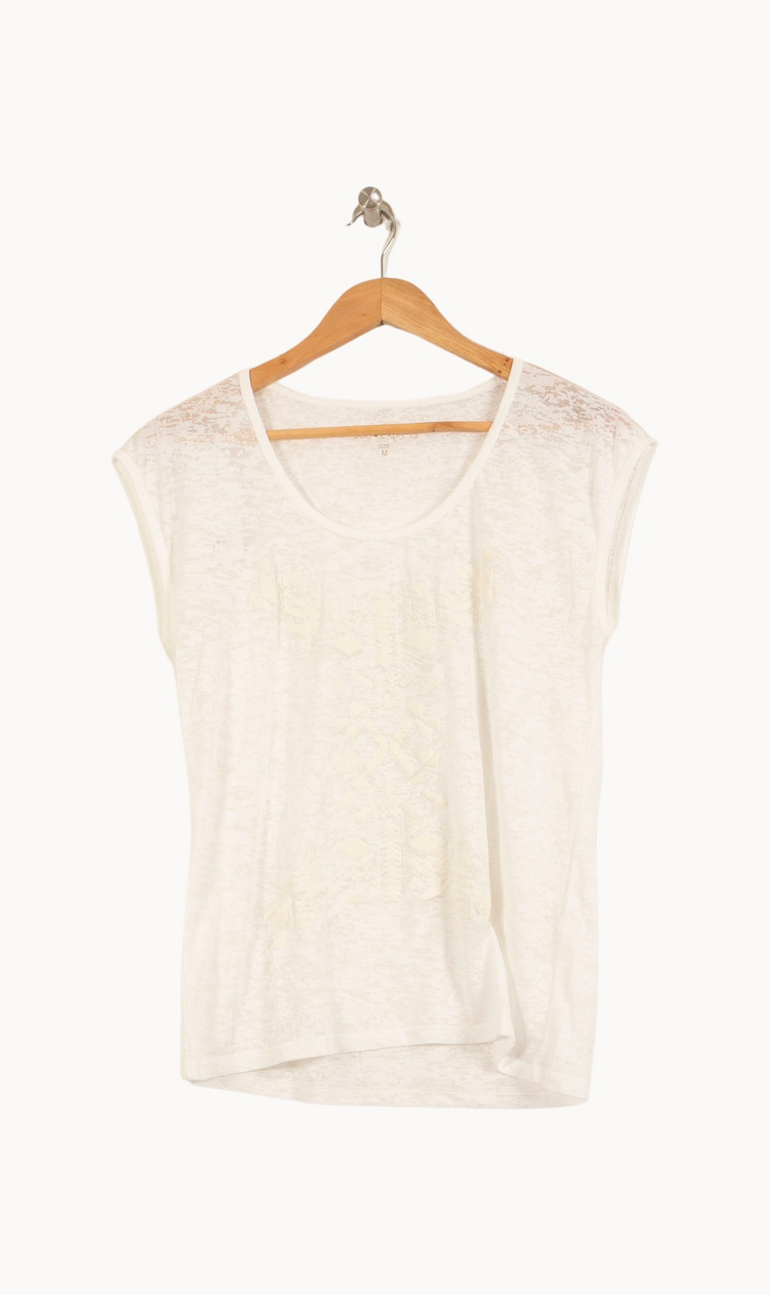 Tee-shirt Blanc - Taille M/38 de la marque Sud express | PARAD44928 - Vendu par Paradigme - Image 2