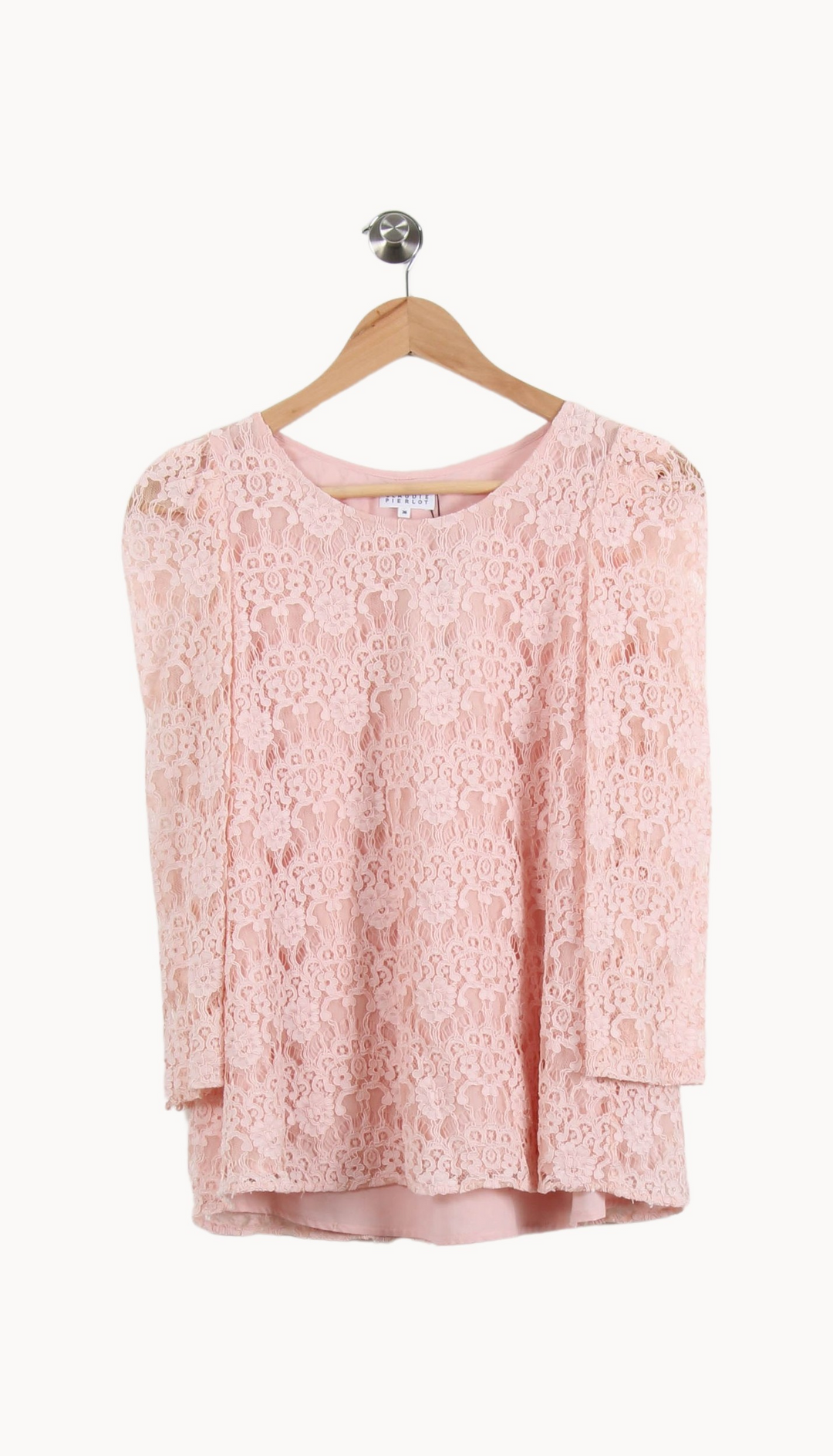 Blouse Rose - Taille S/36 de la marque Claudie Pierlot | PLY1032 - Vendu par Paradigme - Image 2