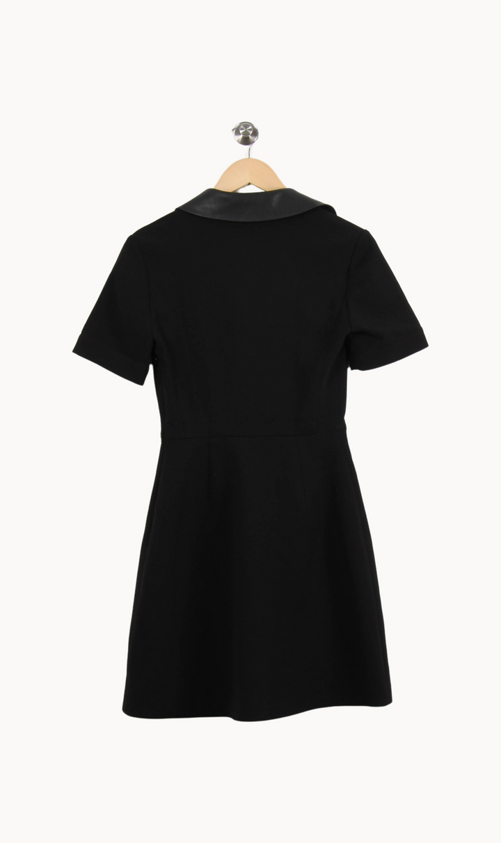 Robe Patineuse Noire - Taille S/36 de la marque Claudie Pierlot | PARAD55633 - Vendu par Paradigme - Image 4