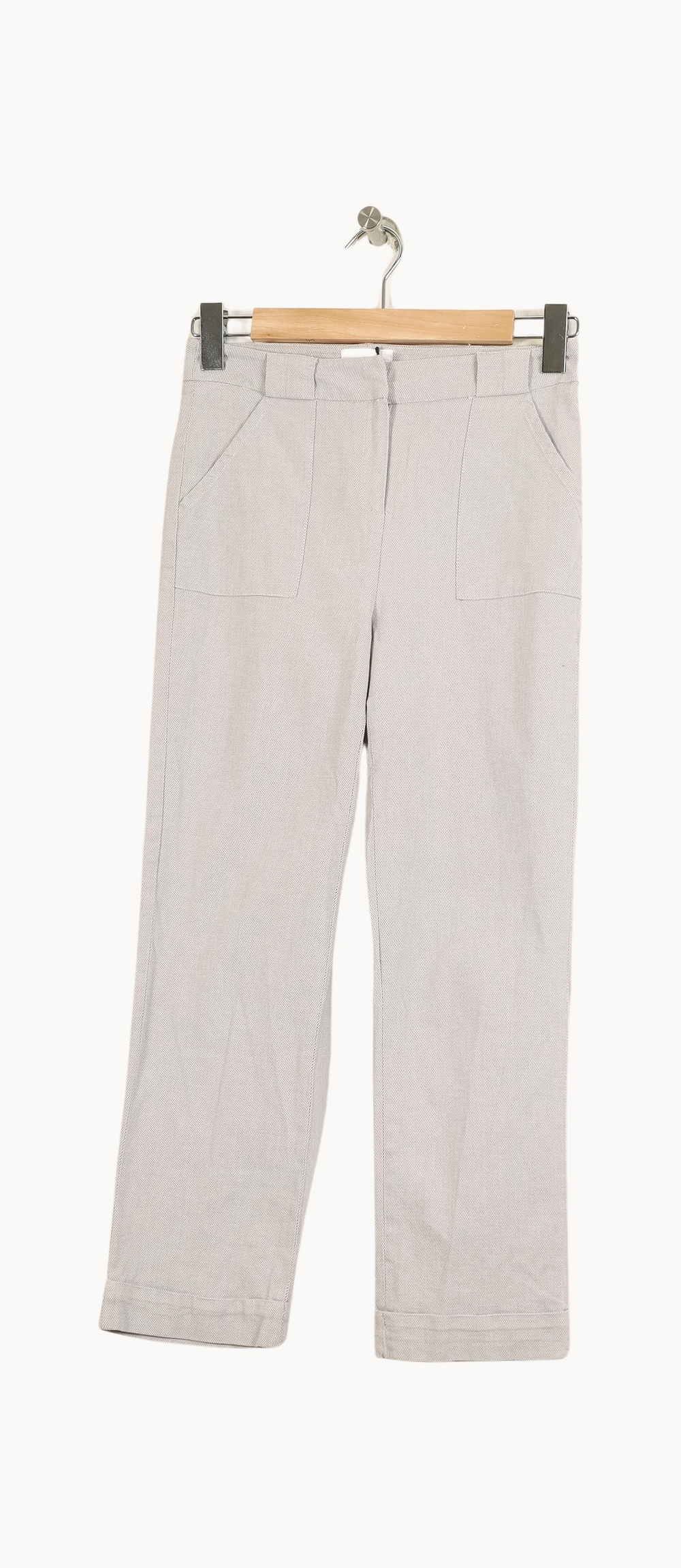 Pantalon Droit Gris - Taille S/36 de la marque Maison 123 | PARAD35496 - Vendu par Paradigme - Image 2