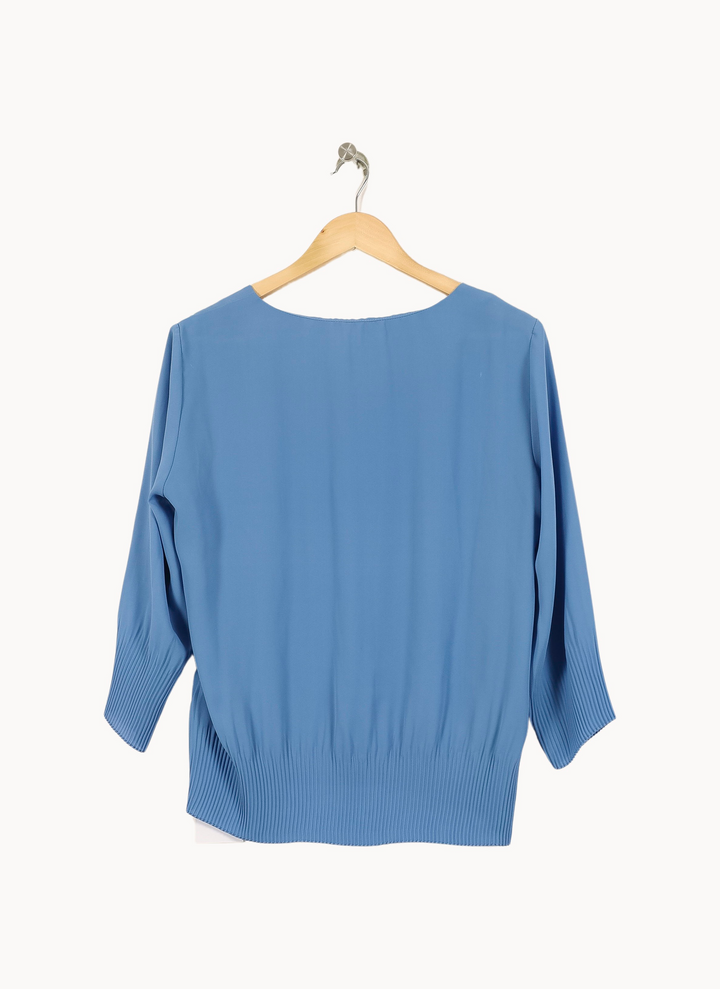 Blouse Bleue - Taille XL/42 de la marque La Fée Maraboutée | PARAD66792 - Vendu par Paradigme - Image 4