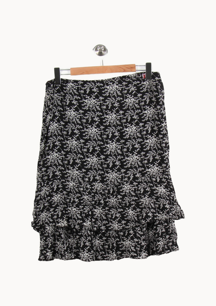 Jupe Midi Noire et Blanche - Taille XL/42 de la marque Comptoir des Cotonniers | PARAD44695 - Vendu par Paradigme - Image 4