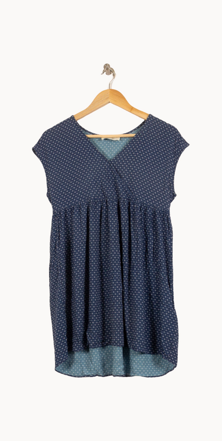 Robe Courte Bleue - Taille XS/34 de la marque American Vintage | PARAD65031 - Vendu par Paradigme - Image 2