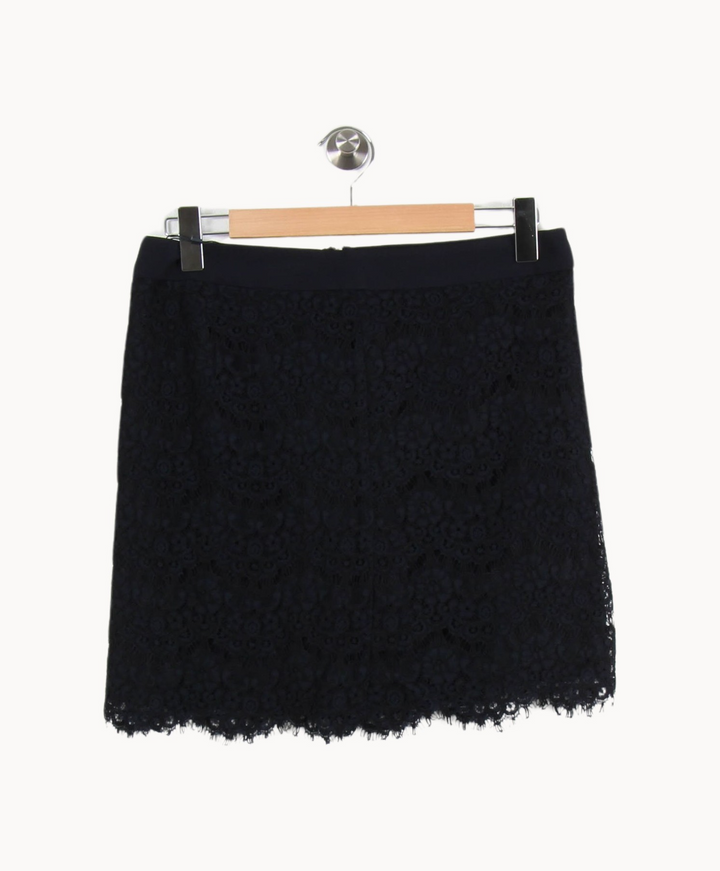 Jupe Courte Bleue - Taille L/40 de la marque Claudie Pierlot | PARAD50146 - Vendu par Paradigme - Image 4