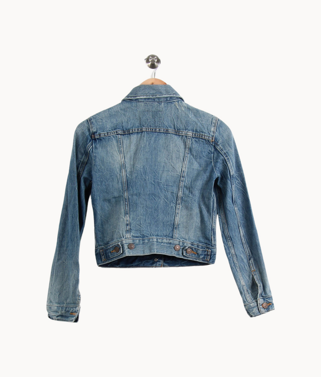 Veste en Jean Bleue - Taille XS/34 de la marque Levi's | PARAD64239 - Vendu par Paradigme - Image 4
