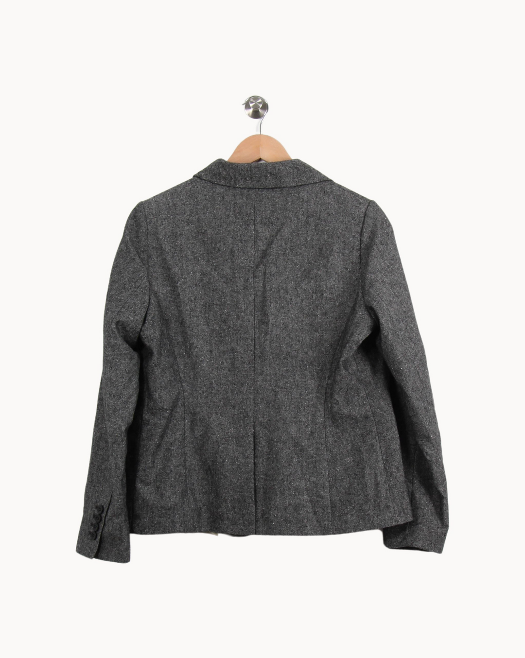 Blazer Gris - Taille XL/42 de la marque Ines de la Fressange Paris | PARAD51262 - Vendu par Paradigme - Image 4
