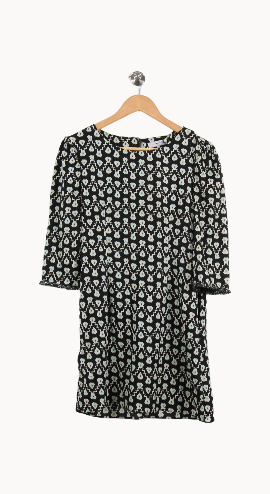 Robe Courte Noire et Blanche - Taille S/36 de la marque Suncoo | PARAD69206 - Vendu par Paradigme - Image 2