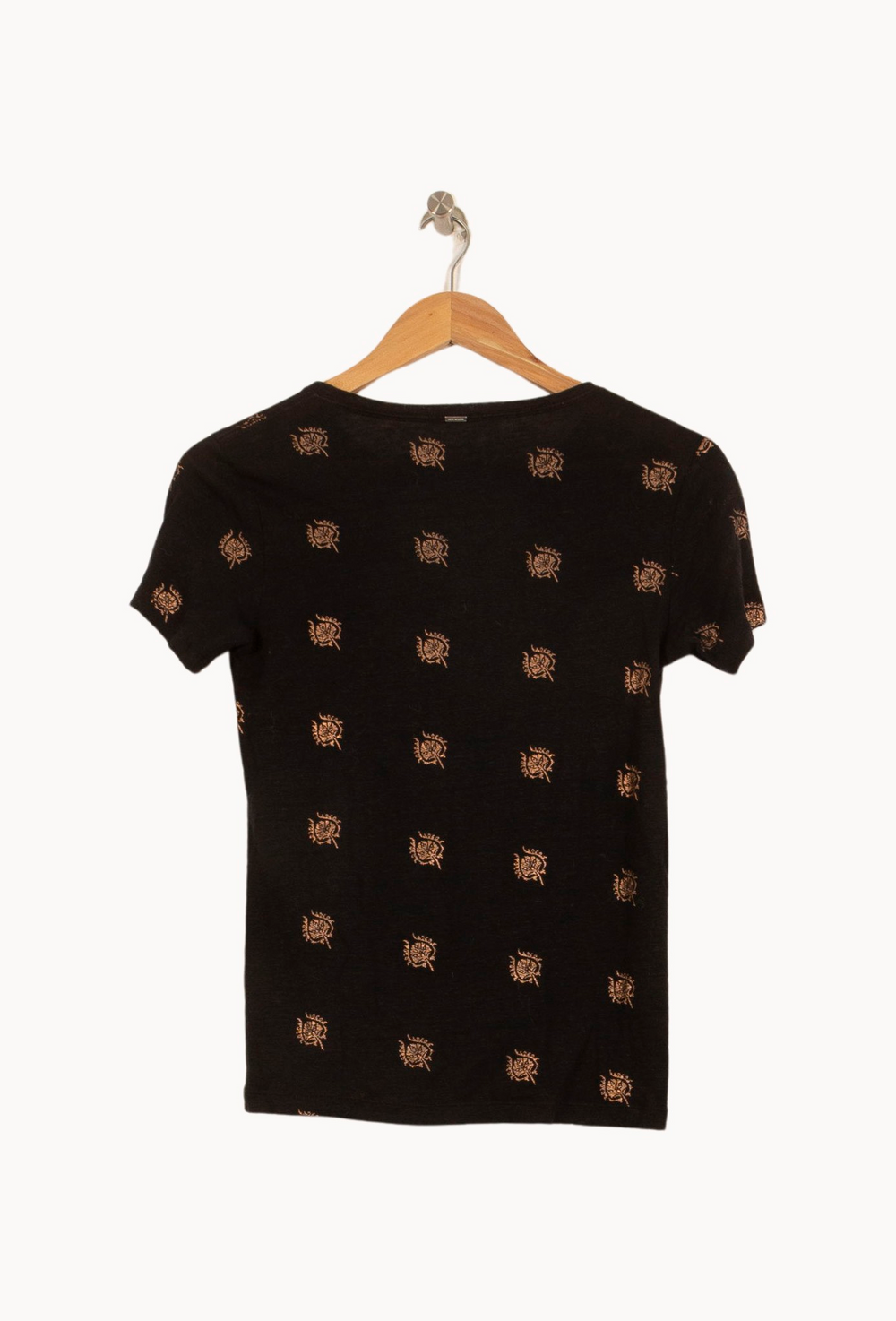 Tee-shirt Noir - Taille XS/34 de la marque IKKS | PARAD53602 - Vendu par Paradigme - Image 4