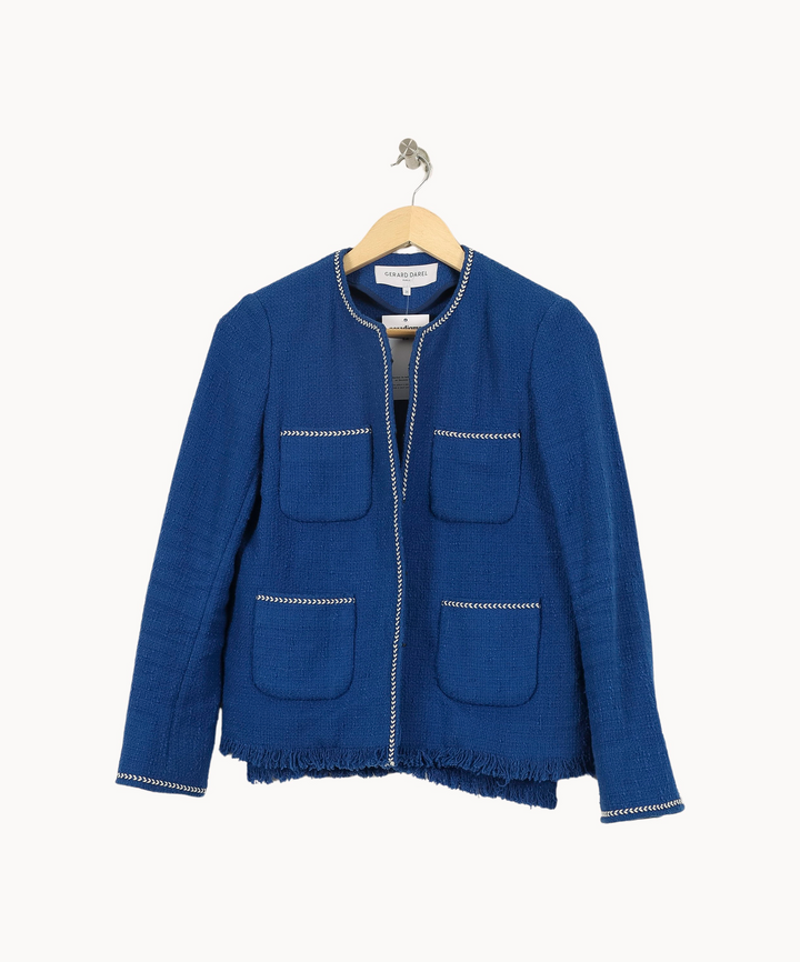 Veste Bleu - Taille S/36 de la marque Gerard Darel | PARAD67832 - Vendu par Paradigme - Image 2