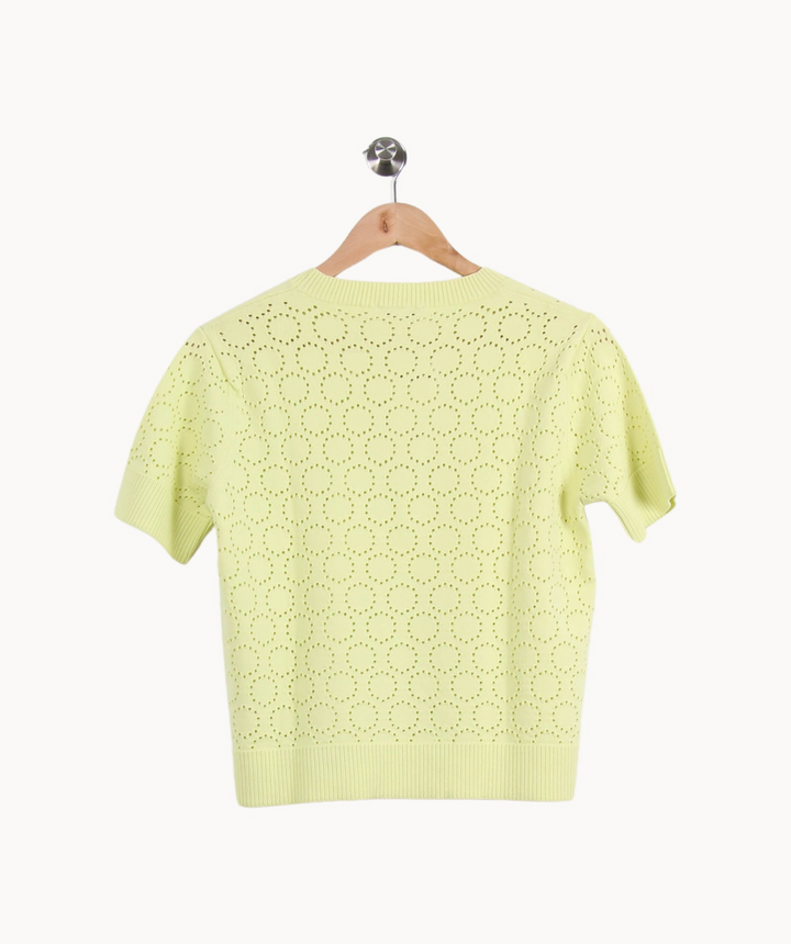 Pull Jaune - Taille L/40 de la marque ZAPA | PARAD66834 - Vendu par Paradigme - Image 4