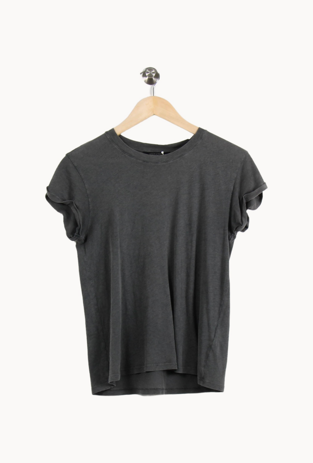 Tee-shirt Gris - Taille XS/34 de la marque All Saints | PARAD67608 - Vendu par Paradigme - Image 2