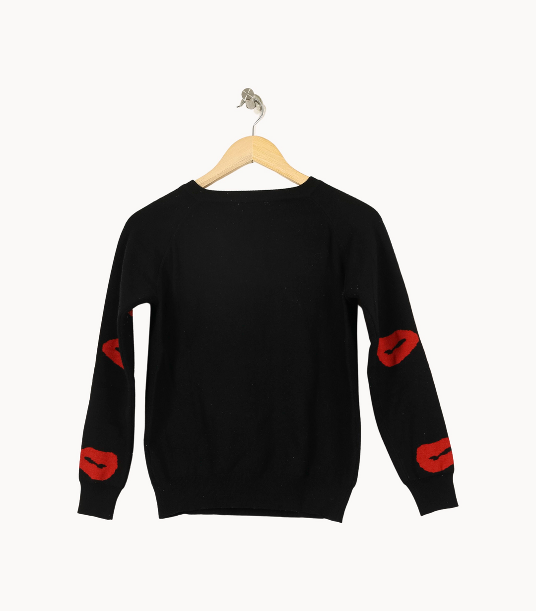 Pull Noir et Rouge - Taille S/36 de la marque Suncoo | PARAD49200 - Vendu par Paradigme - Image 4
