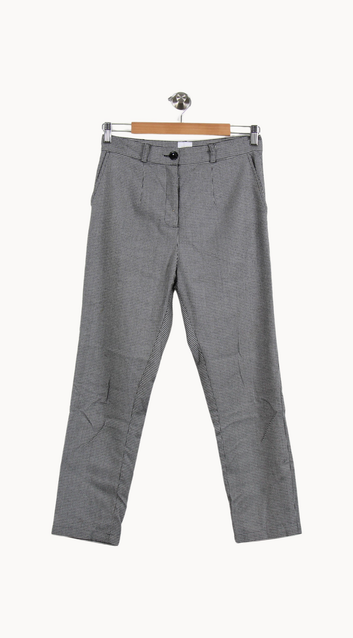 Pantalon À Carreaux Noir et Blanc - Taille M/38 de la marque Petite Mendigote | PARAD67015 - Vendu par Paradigme - Image 2