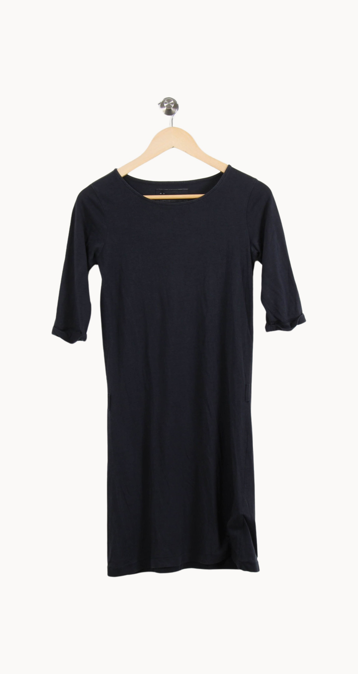 Robe Droite Bleue - Taille S/36 de la marque Sessùn | PARAD69484 - Vendu par Paradigme - Image 2