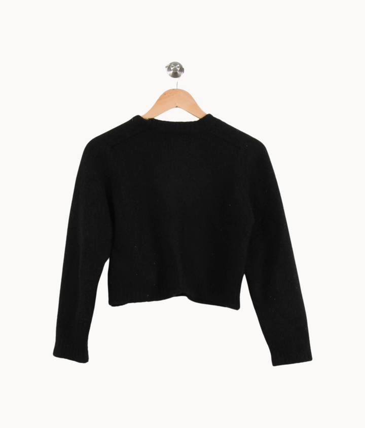 Pull Noir - Taille M/38 de la marque ba&sh | PARAD68980 - Vendu par Paradigme - Image 4