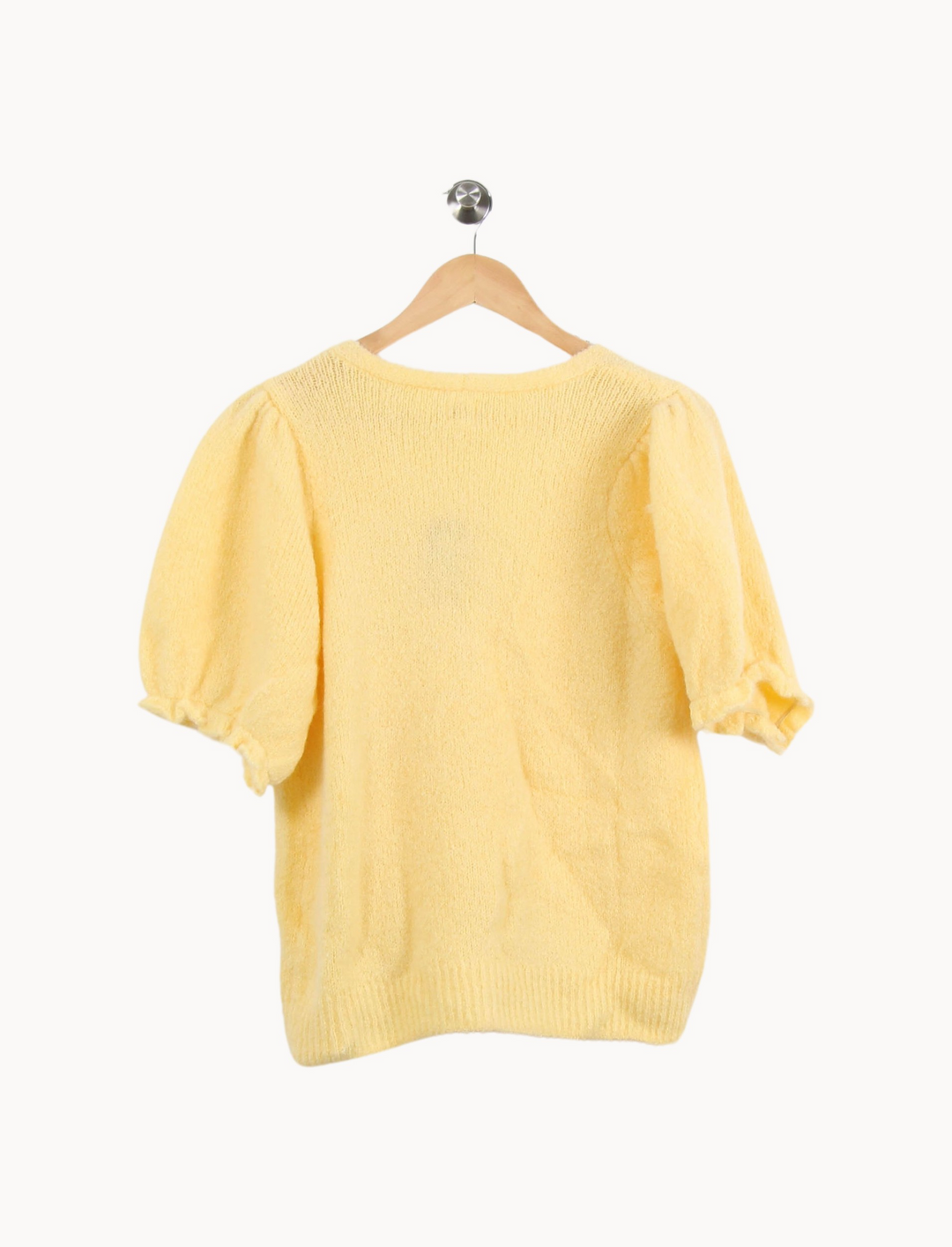 Cardigan Jaune - Taille L/40 de la marque Des petits hauts | PARAD50788 - Vendu par Paradigme - Image 4