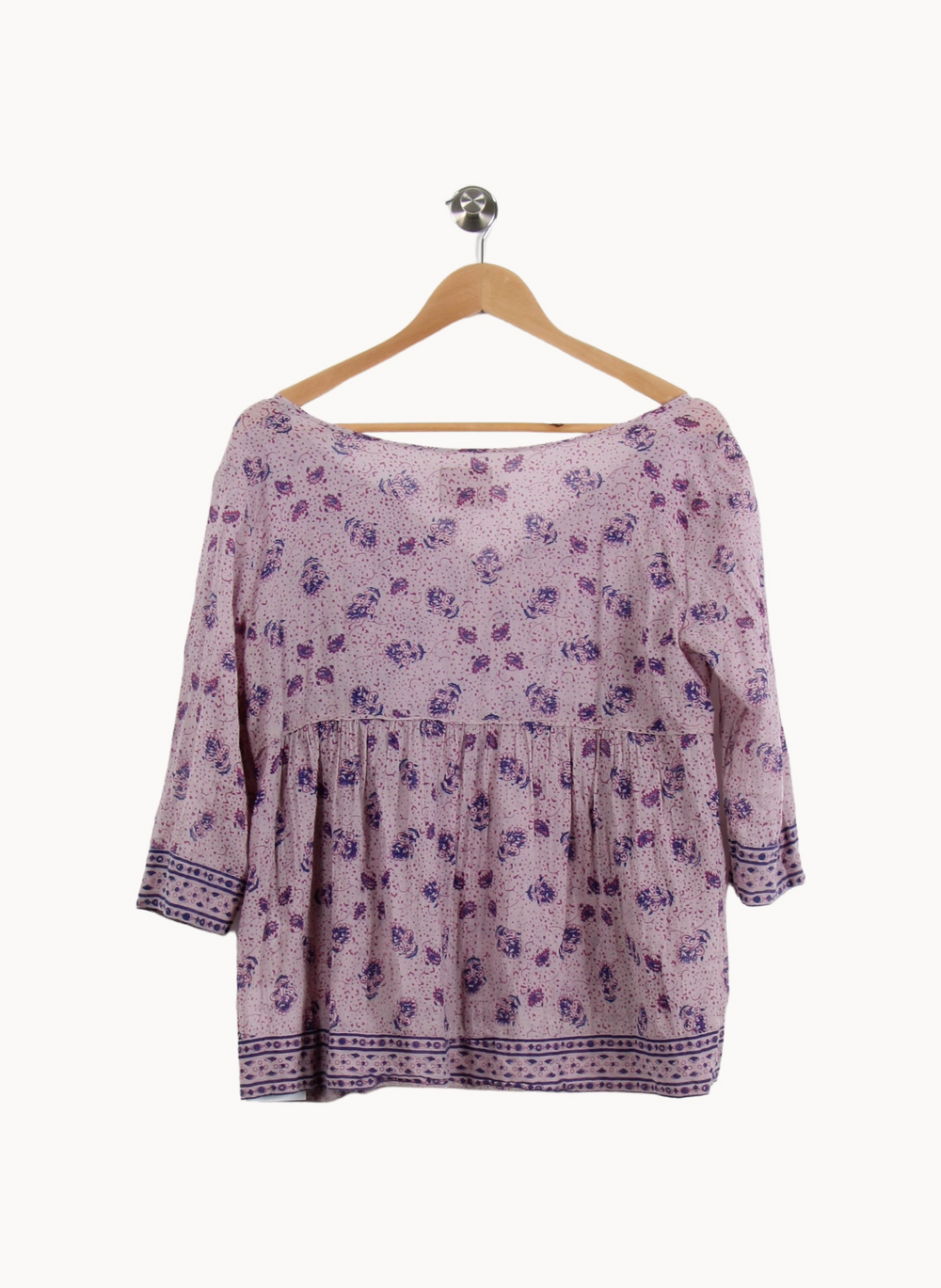 Blouse Violette - Taille S/36 de la marque ba&sh | PARAD66912 - Vendu par Paradigme - Image 4