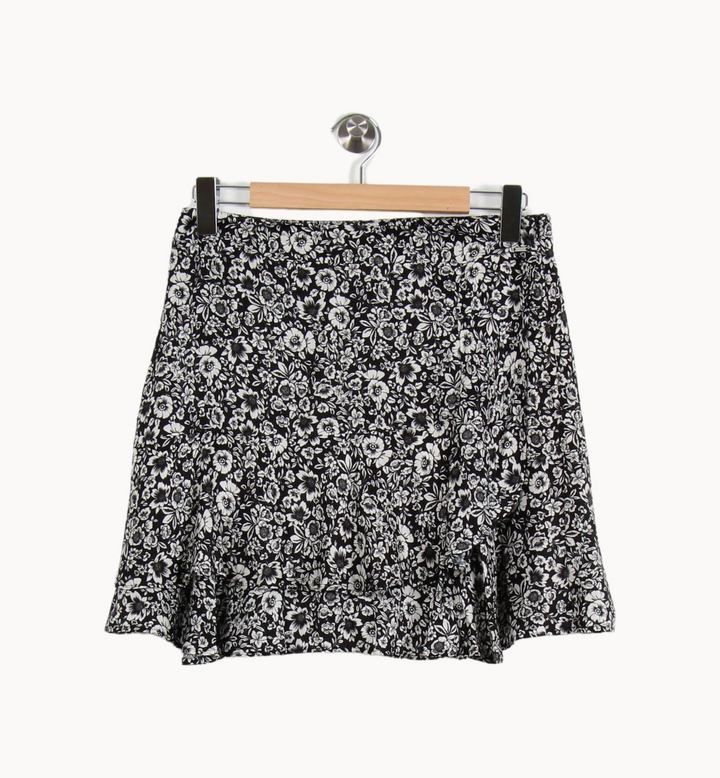 Jupe Courte Noire et Blanche - Taille L/40 de la marque IKKS | PARAD62300 - Vendu par Paradigme - Image 2