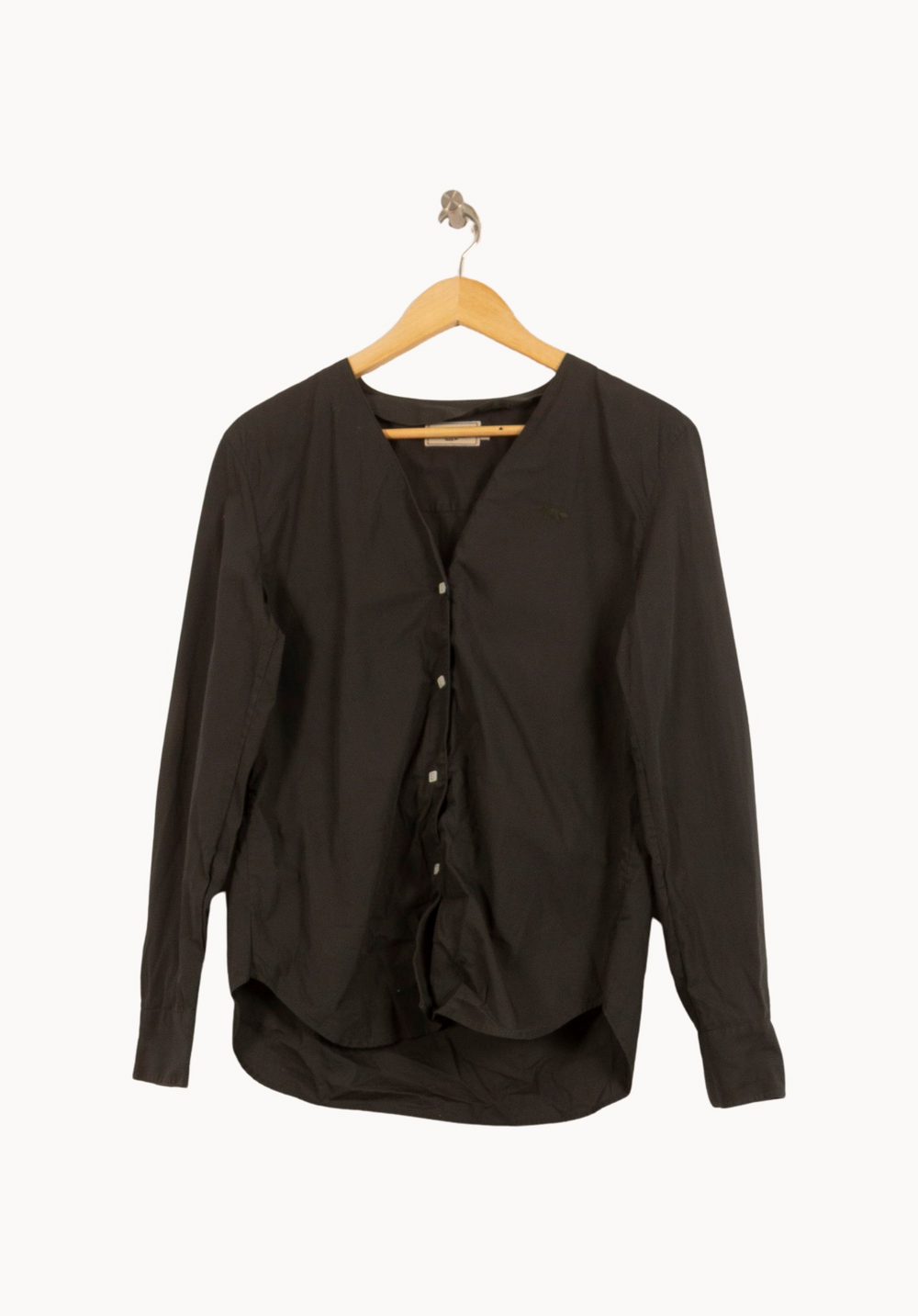 Chemise Noire - Taille L/40 de la marque Maison Kitsuné | RVLI0725 - Vendu par Paradigme - Image 2
