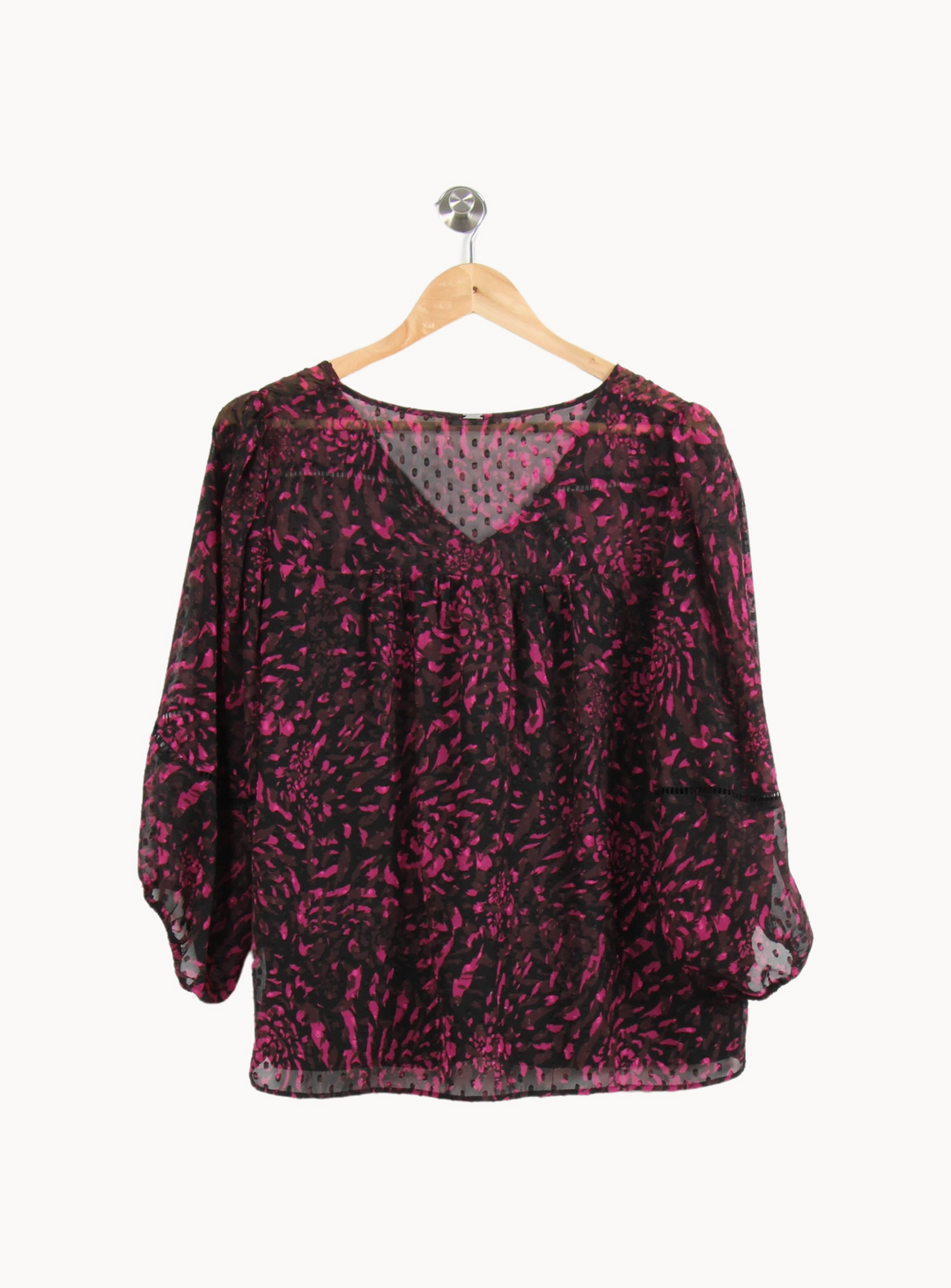 Blouse Noire et Rose - Taille XL/42 de la marque One Step | PARAD51793 - Vendu par Paradigme - Image 4