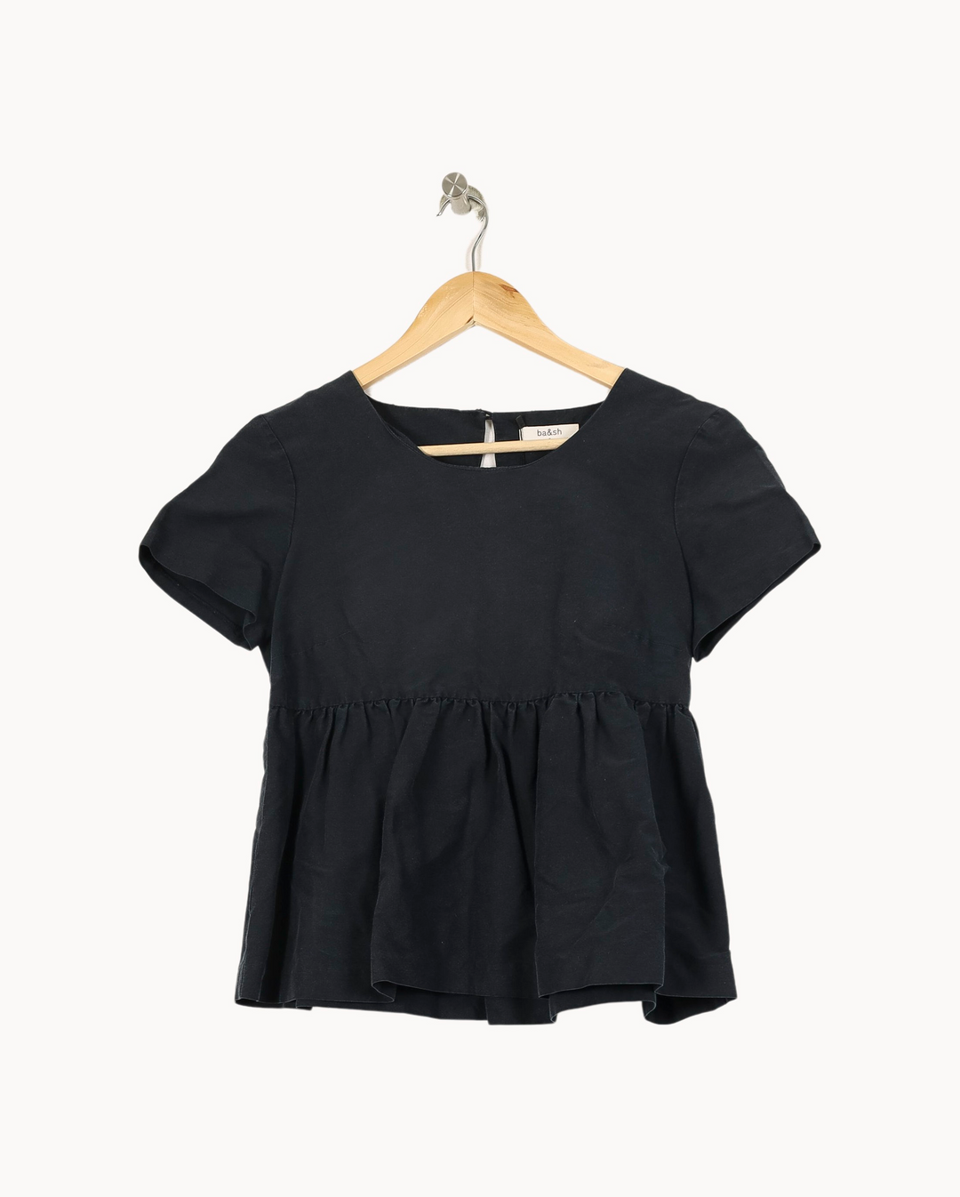 Blouse Bleue - Taille XS/34 de la marque ba&sh | PARAD46395 - Vendu par Paradigme - Image 2