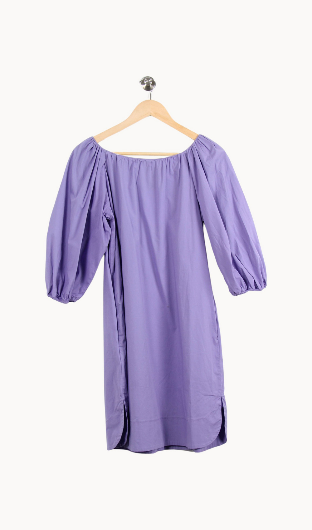 Robe Midi Violette - Taille S/36 de la marque Tara Jarmon | PARAD44672 - Vendu par Paradigme - Image 4