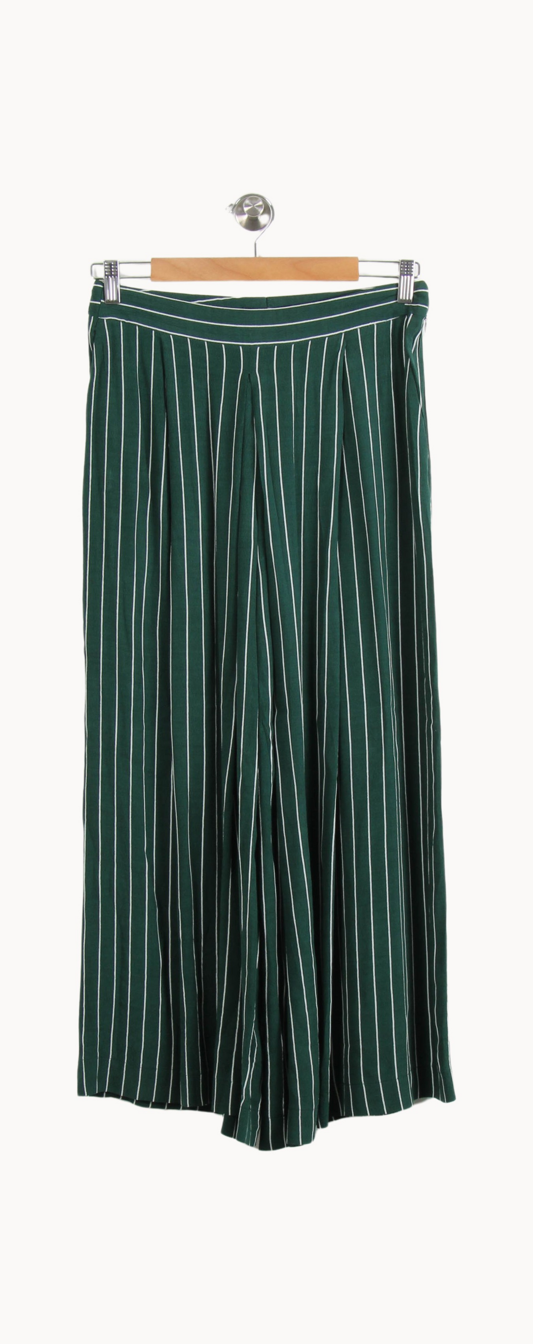 Pantalon Large Vert et Blanc - Taille M/38 de la marque Caroll | PARAD66550 - Vendu par Paradigme - Image 2