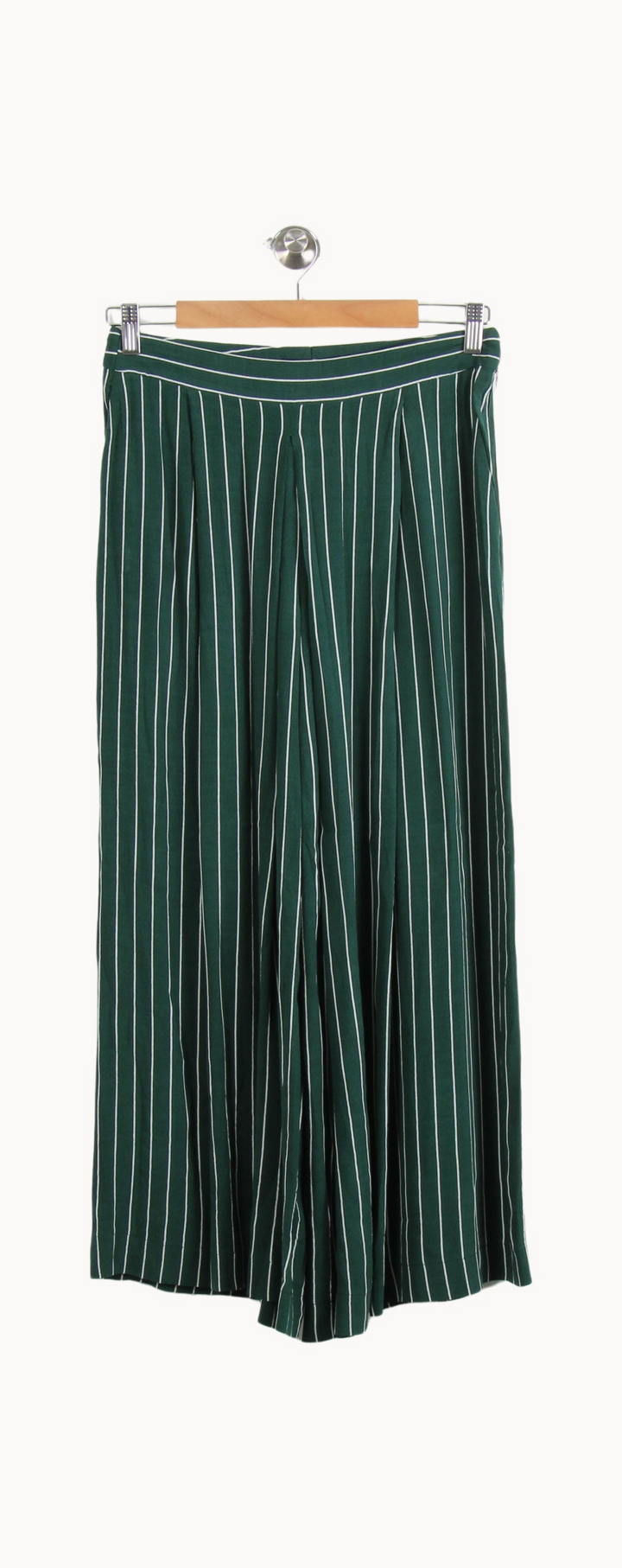 Pantalon Large Vert et Blanc - Taille M/38 de la marque Caroll | PARAD66550 - Vendu par Paradigme - Image 2