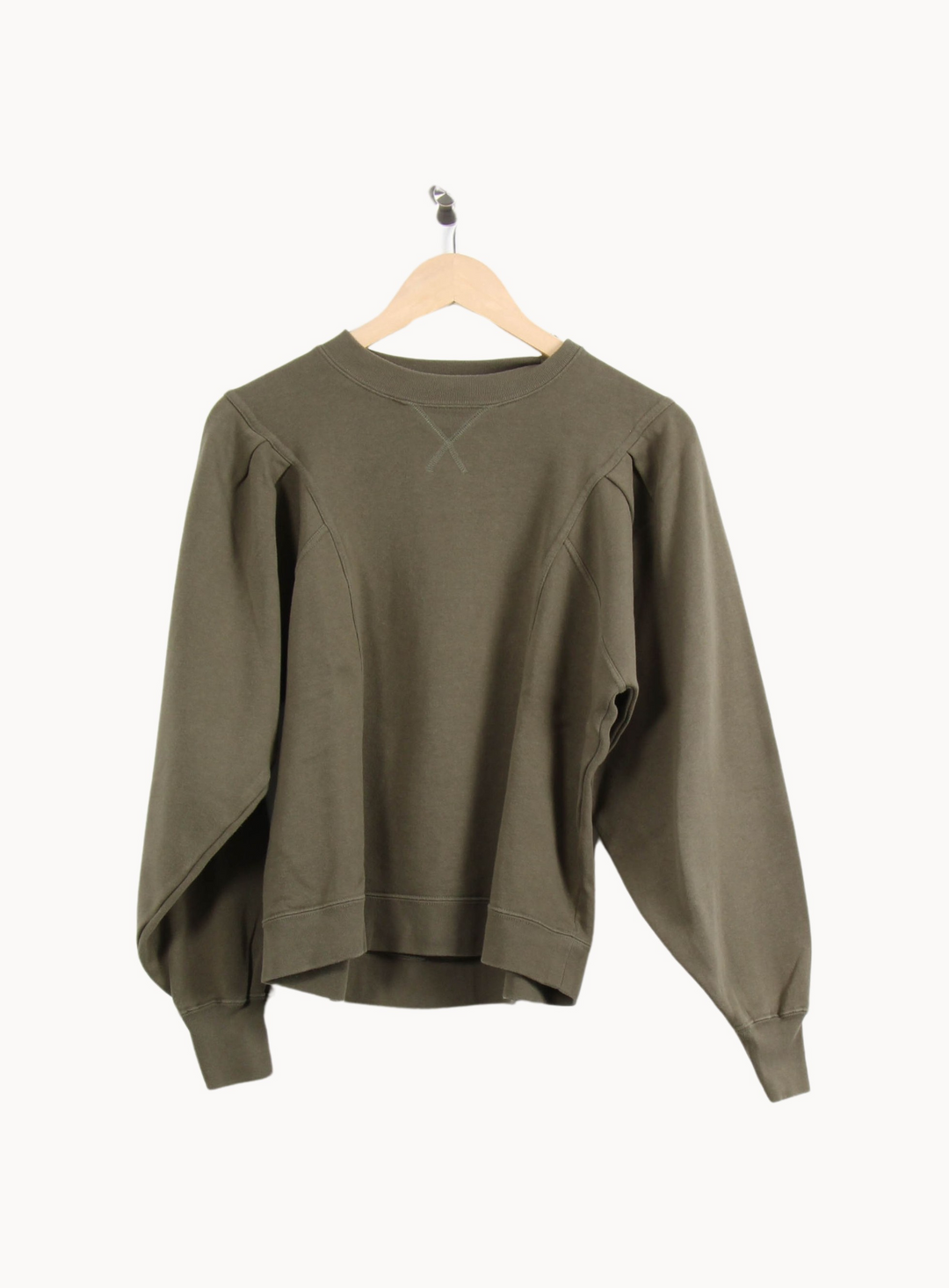 Sweat Vert - Taille S/36 de la marque Sézane | PARAD64912 - Vendu par Paradigme - Image 2