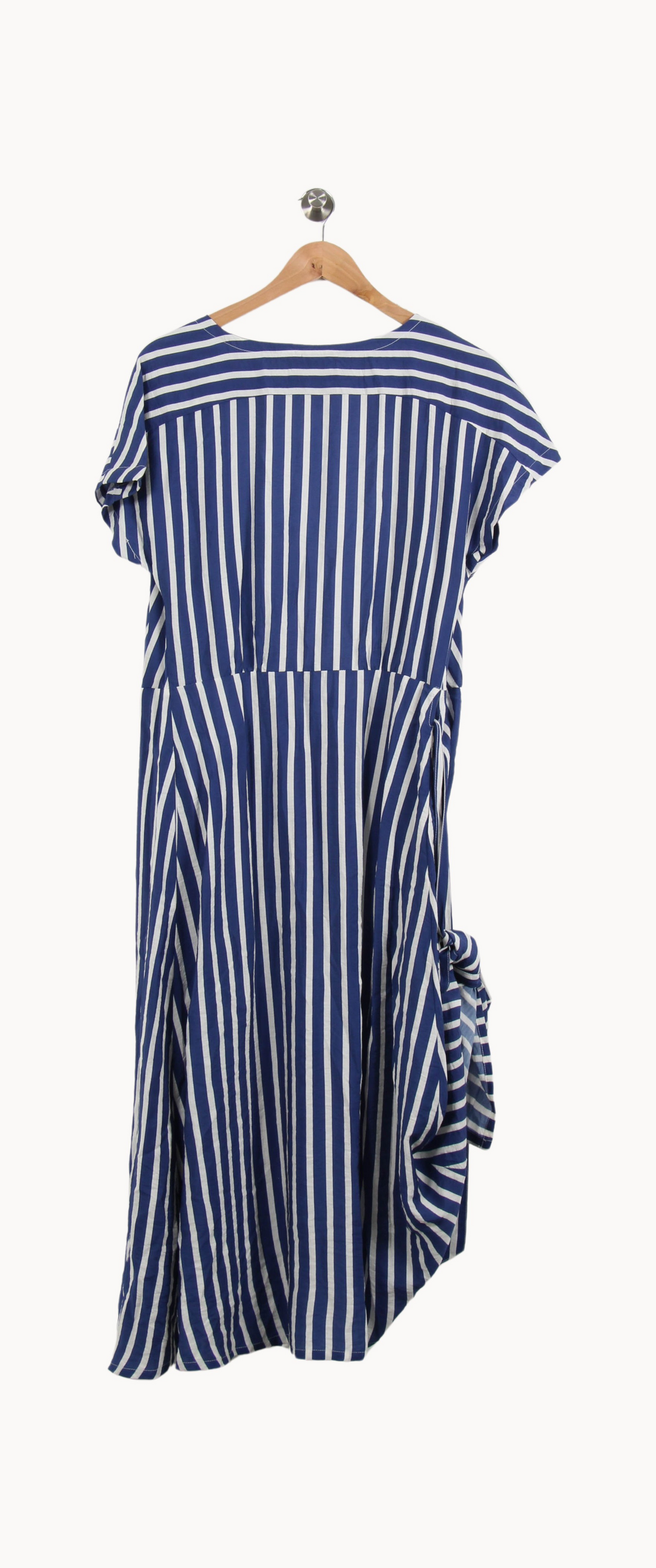 Robe Longue Bleue et Blanche - Taille S/36 de la marque Galeries Lafayette | PARAD67144 - Vendu par Paradigme - Image 4
