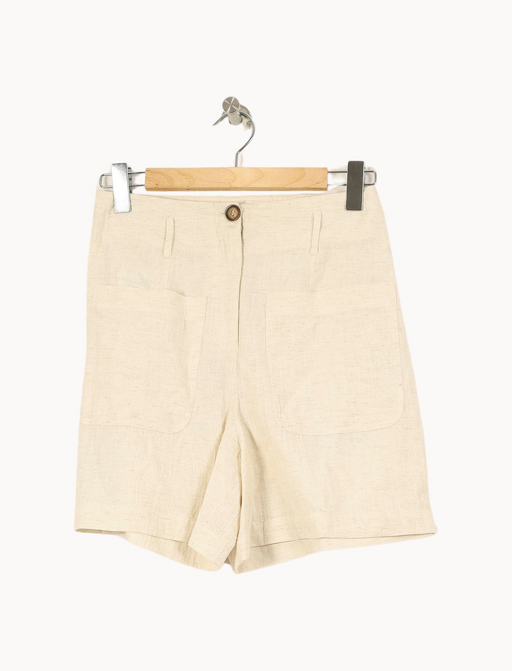 Short Beige - Taille S/36 de la marque Louise Misha | PARAD67528 - Vendu par Paradigme - Image 2