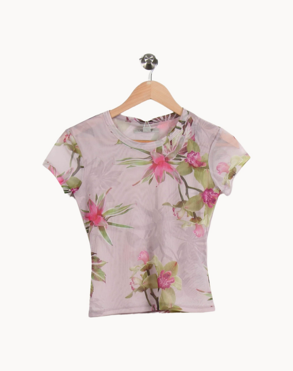 Tee-shirt Fleurs Multicolore - Taille XS/34 de la marque All Saints | PARAD67305 - Vendu par Paradigme - Image 2