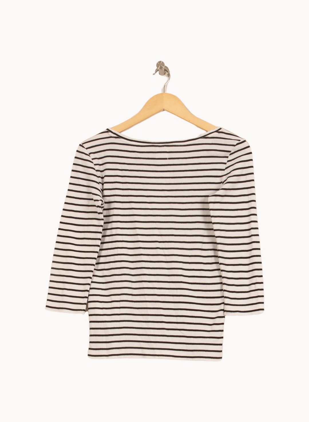 Marinière Blanche et Noire - Taille S/36 de la marque Des petits hauts | PARAD62631 - Vendu par Paradigme - Image 4