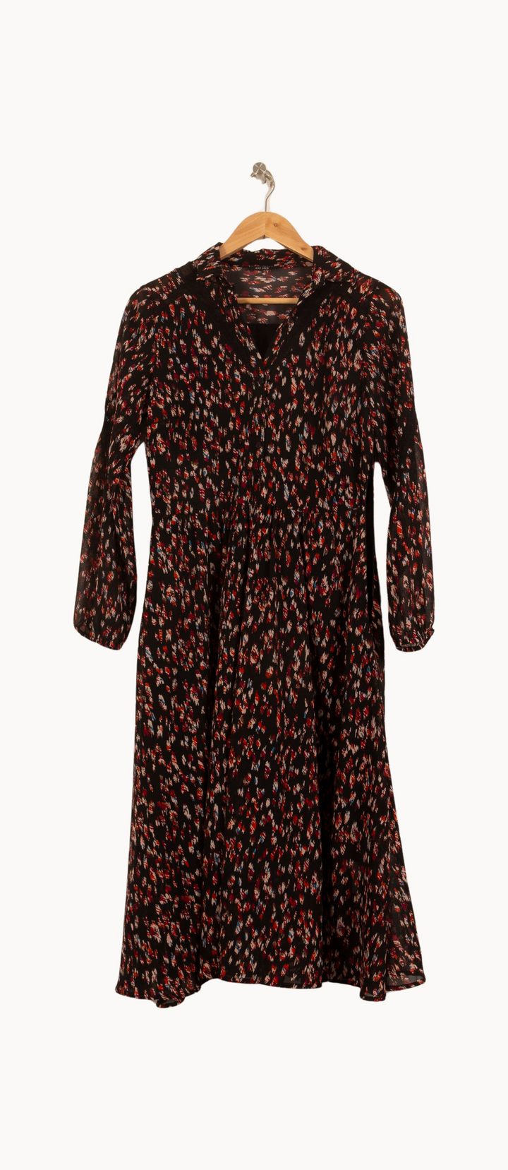Robe Longue Noire et Rouge - Taille S/36 de la marque One Step | PARAD53532 - Vendu par Paradigme - Image 2