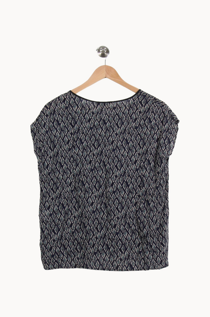 Blouse Bleue et Blanche - Taille M/38 de la marque Maison 123 | PARAD55473 - Vendu par Paradigme - Image 4