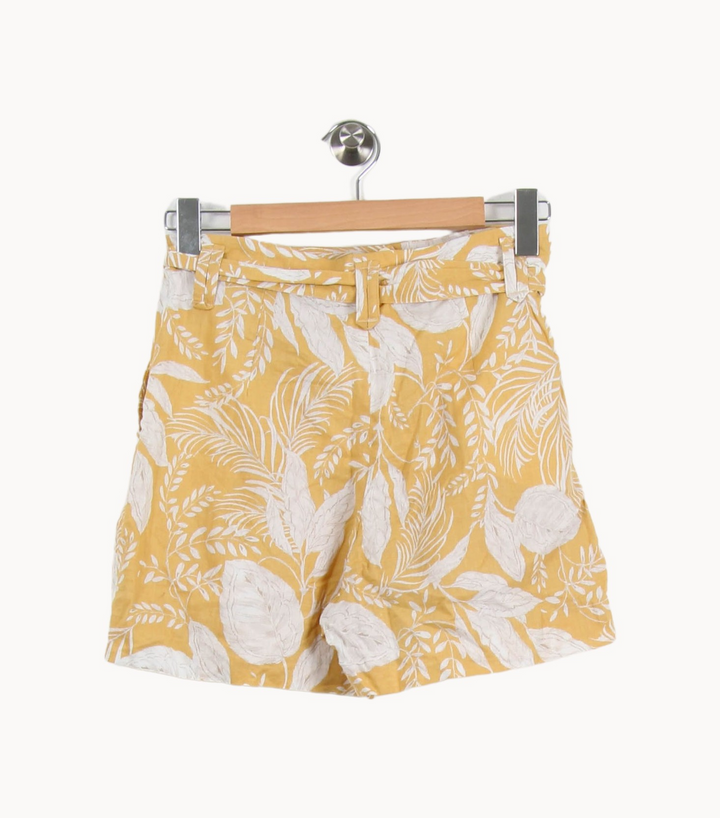 Short Jaune et Blanc - Taille M/38 de la marque Sézane | PARAD67245 - Vendu par Paradigme - Image 4
