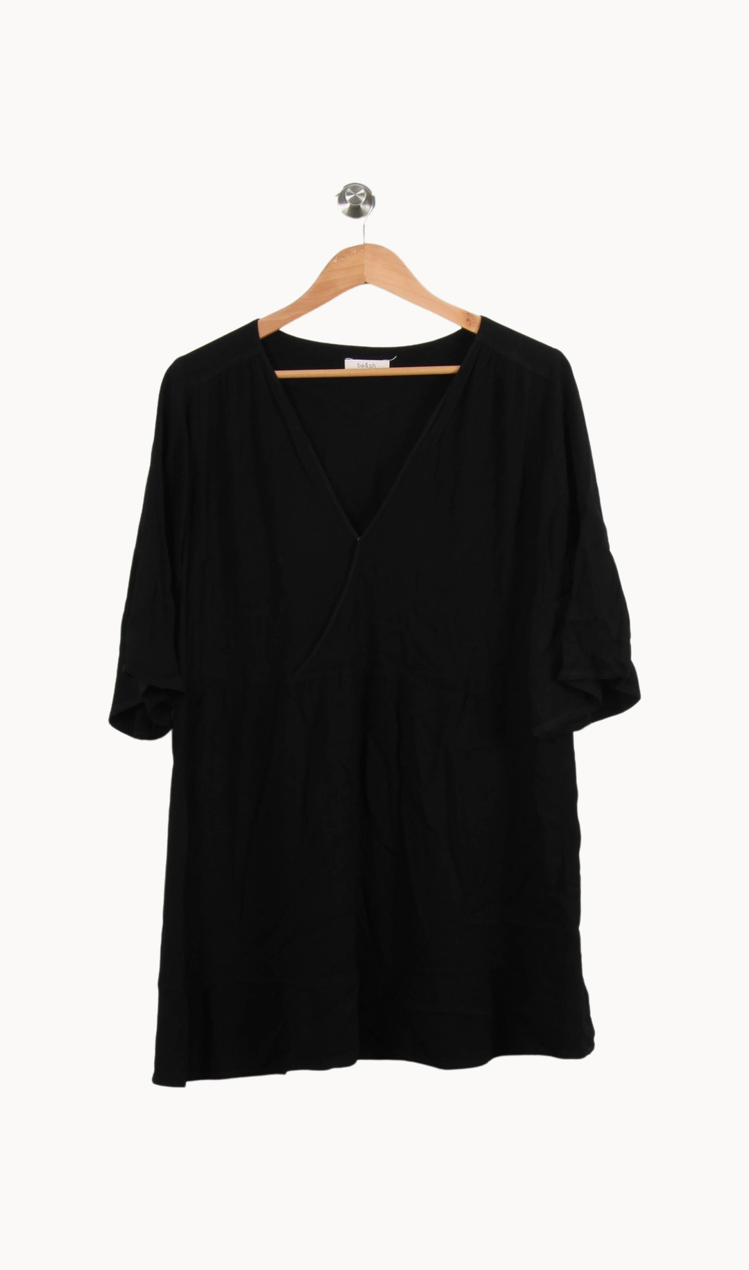 Robe Noire - Taille S/36 de la marque ba&sh | PARAD51287 - Vendu par Paradigme - Image 2