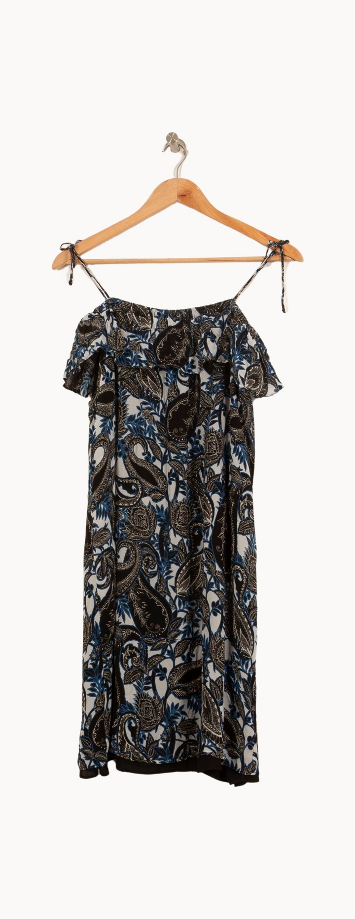 Robe Épaules Dénudées Noire et Bleue - Taille S/36 de la marque IKKS | PARAD66477 - Vendu par Paradigme - Image 2