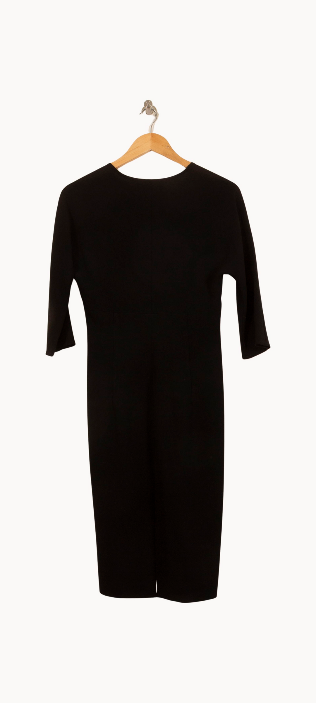 Robe Noire - Taille M/38 de la marque Max Mara | PARAD63492 - Vendu par Paradigme - Image 4
