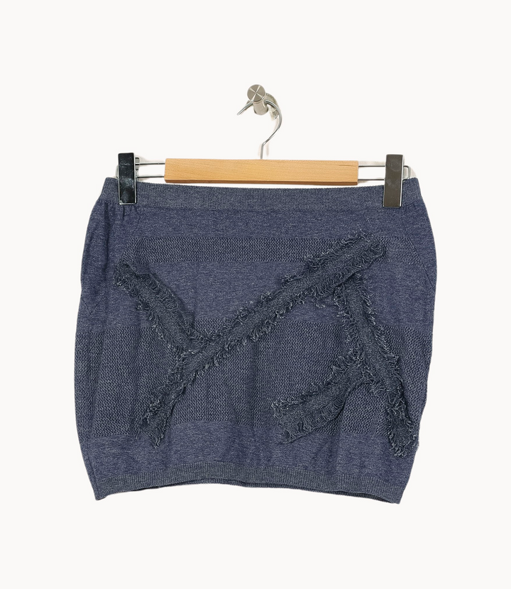 Jupe Courte Bleue - Taille S/36 de la marque Bérénice | PARAD67555 - Vendu par Paradigme - Image 4