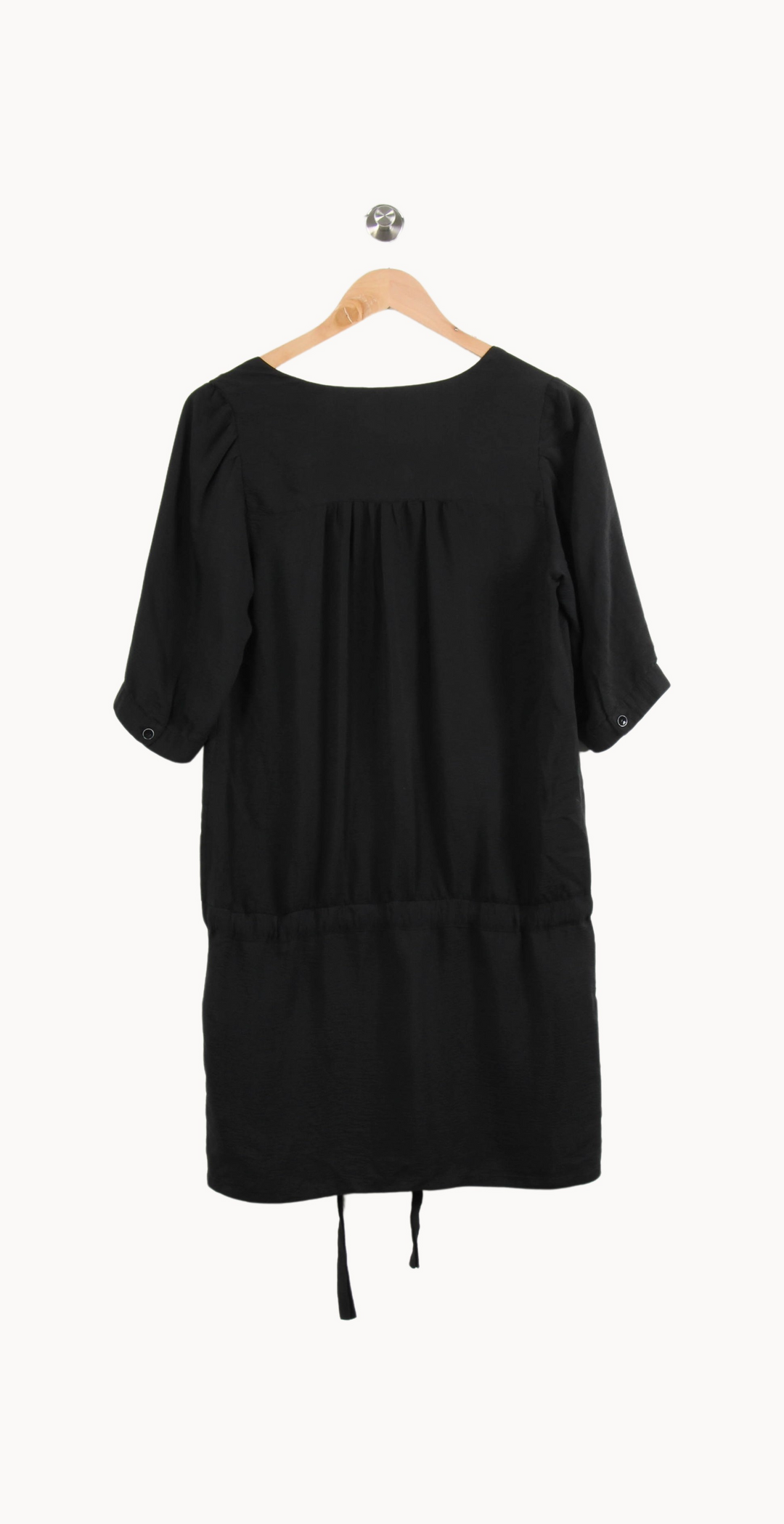 Robe Chemise Noire - Taille M/38 de la marque Sessùn | RVLI1191 - Vendu par Paradigme - Image 4