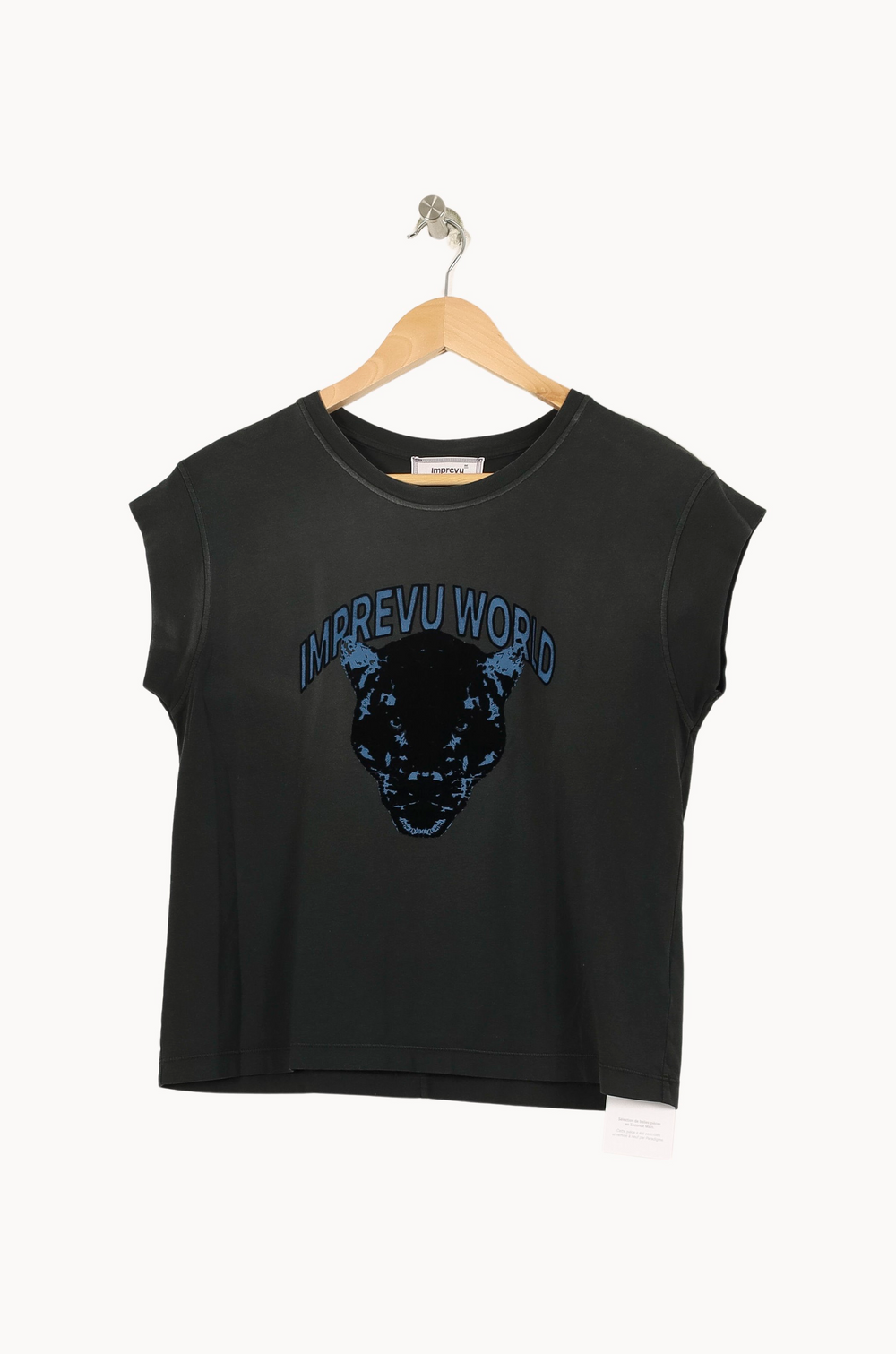 Débardeur Noir et Bleu - Taille XS/34 de la marque Imprevu | PARAD67670 - Vendu par Paradigme - Image 2