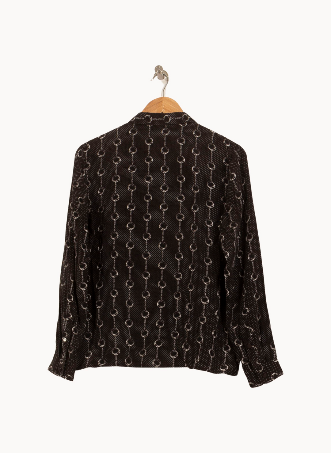 Chemisier Noir - Taille M/38 de la marque The Kooples | PARAD51441 - Vendu par Paradigme - Image 4