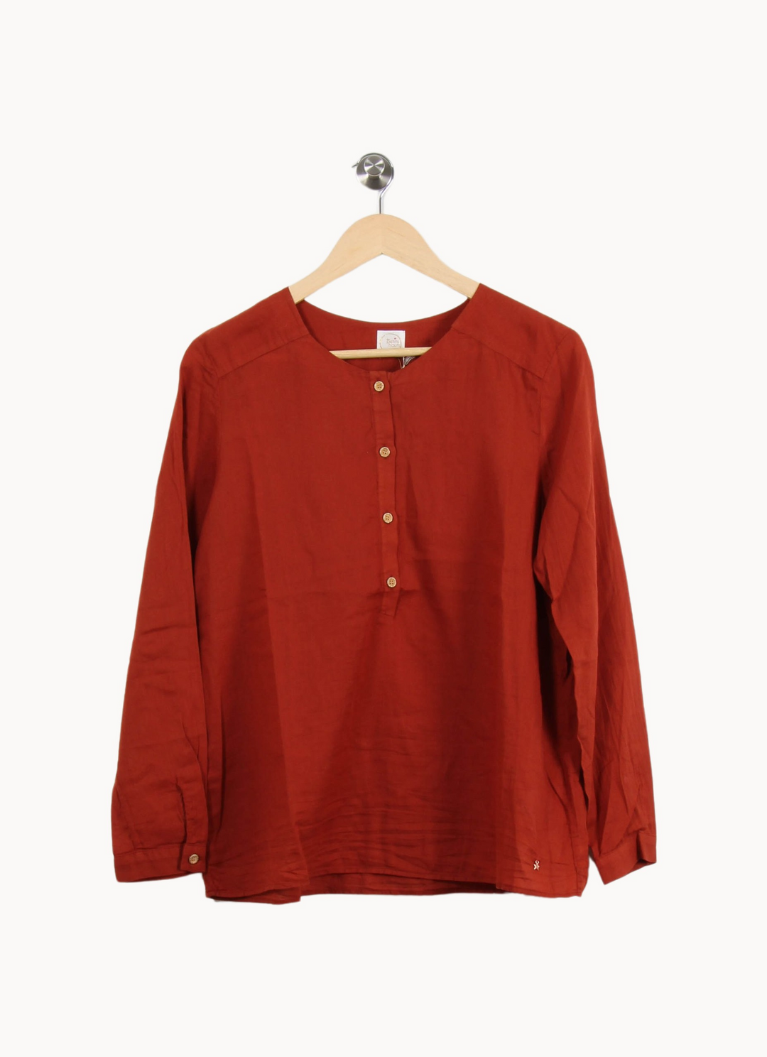 Blouse Bordeaux - Taille S/36 de la marque Des petits hauts | PARAD69377 - Vendu par Paradigme - Image 2