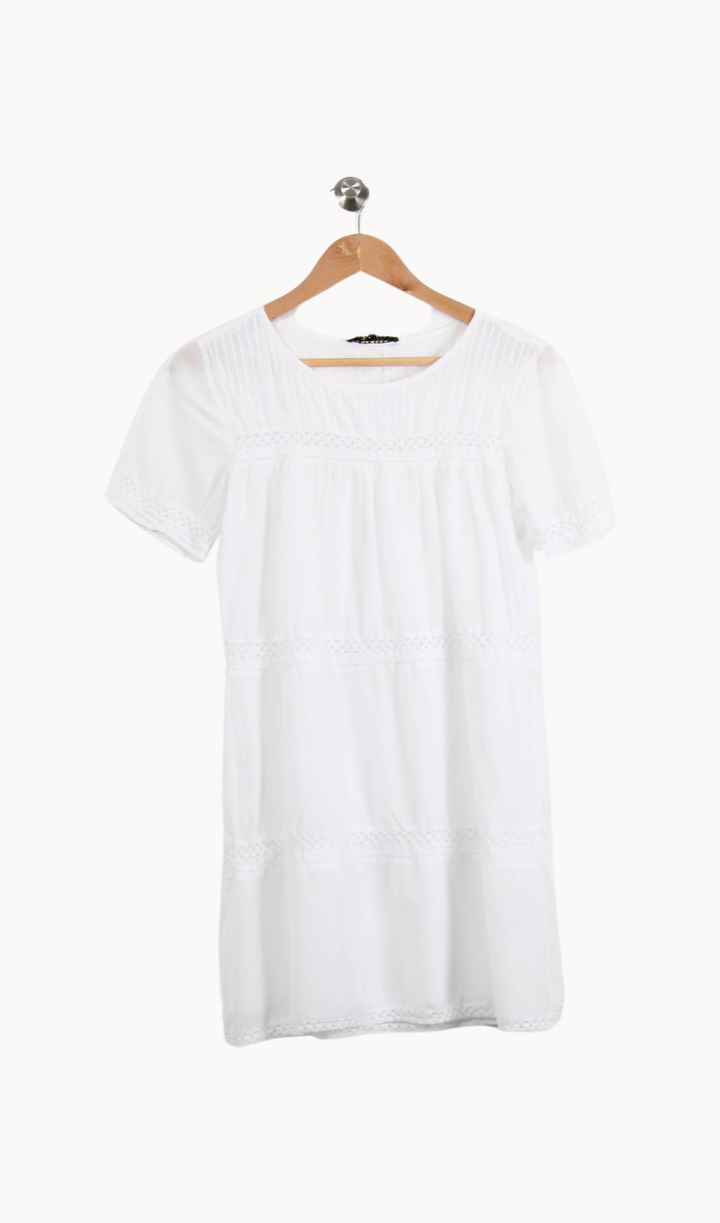 Robe Courte Blanche - Taille S/36 de la marque Bérénice | PARAD63154 - Vendu par Paradigme - Image 2