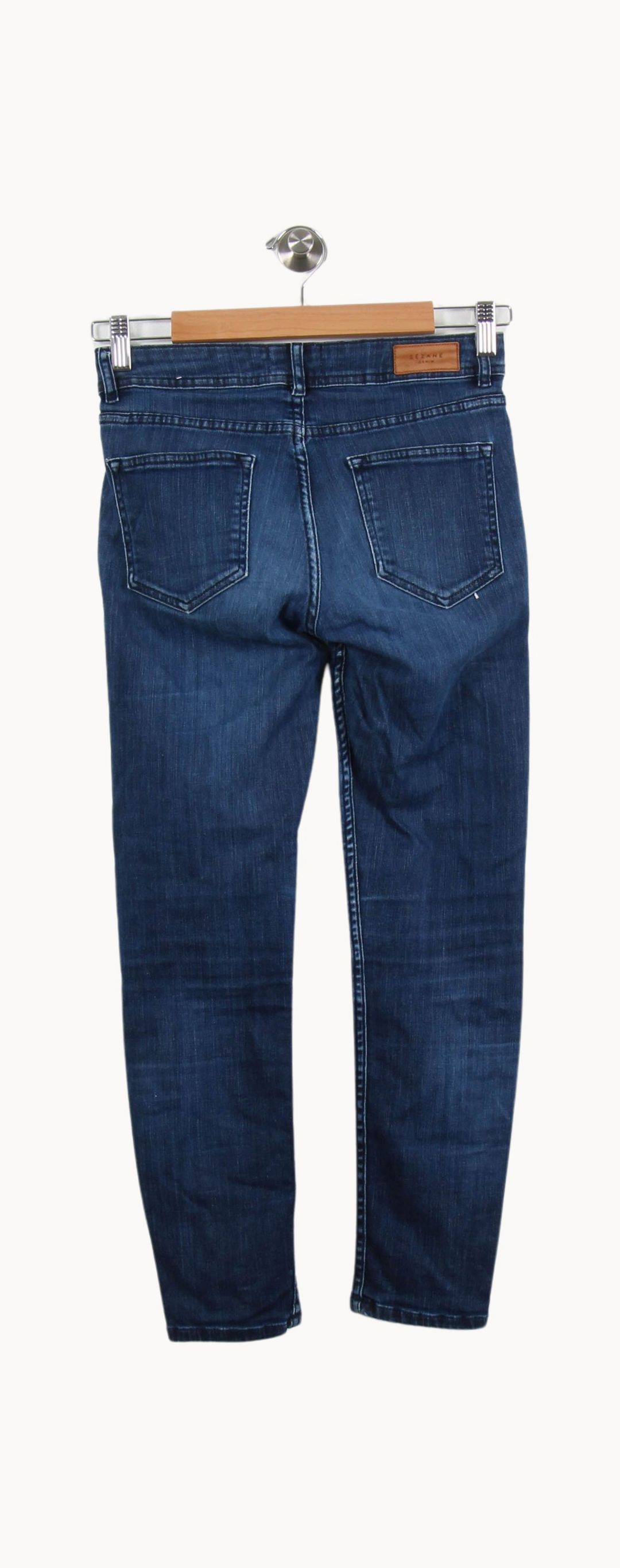 Jean Bleu - Taille S/36 de la marque Sézane | PARAD52106 - Vendu par Paradigme - Image 4