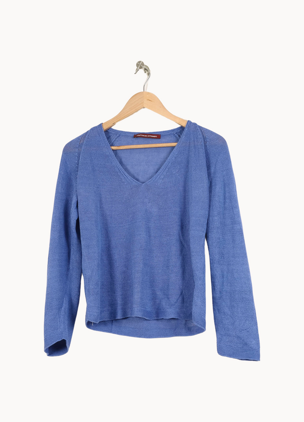 Pull Bleu - Taille XS/34 de la marque Comptoir des Cotonniers | PARAD69357 - Vendu par Paradigme - Image 2