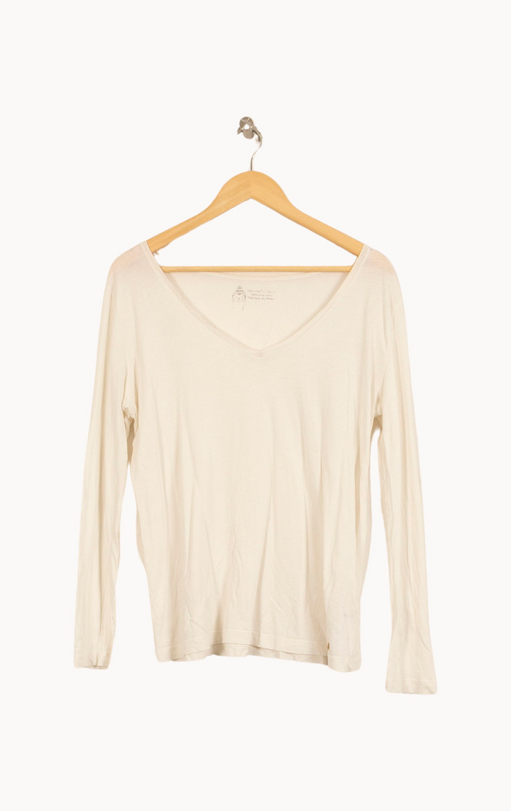 T-shirt Manches Longues Blanc - Taille T.U. de la marque Des petits hauts | PARAD51471 - Vendu par Paradigme - Image 2