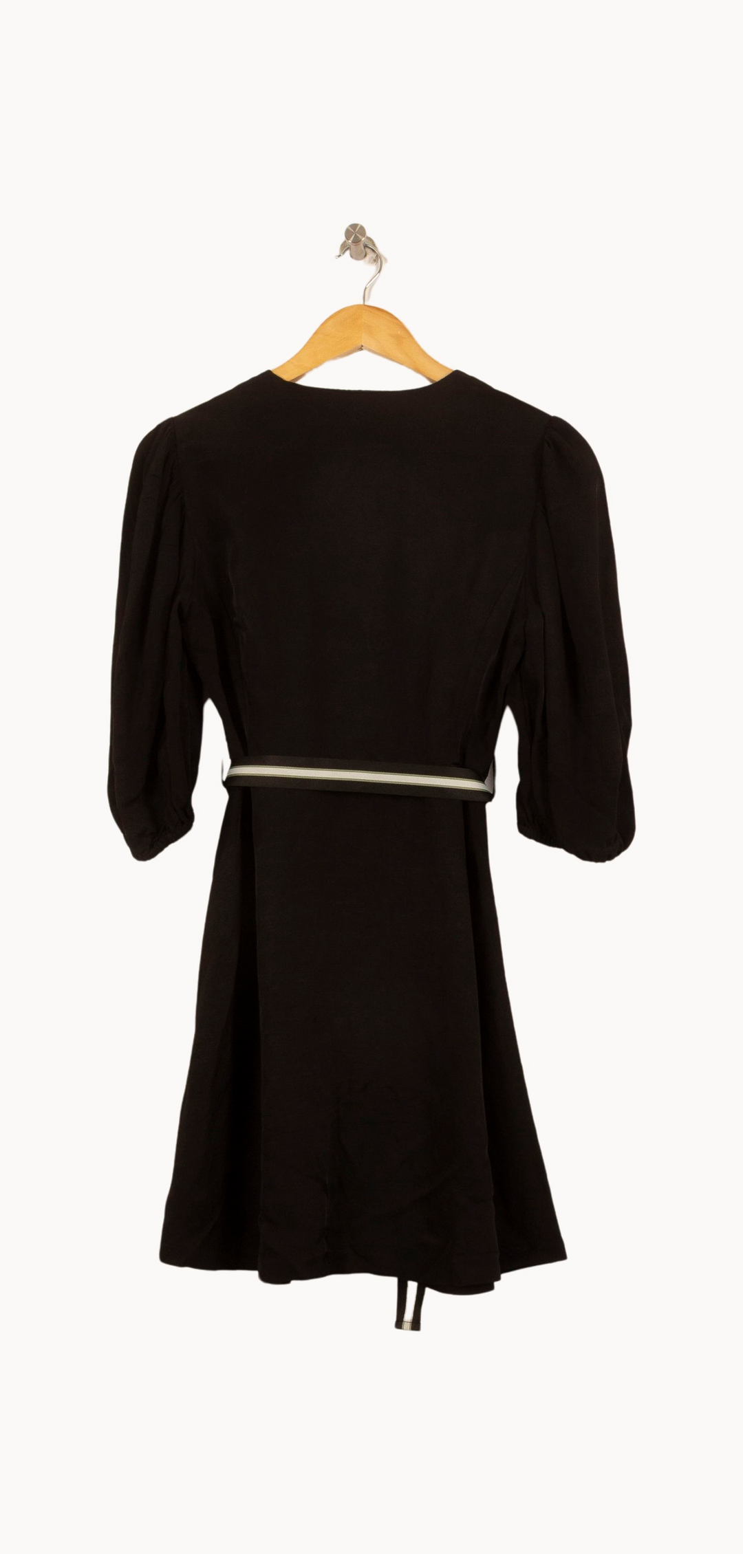 Robe Boutonnée Noire - Taille S/36 de la marque Claudie Pierlot | PARAD45999 - Vendu par Paradigme - Image 4
